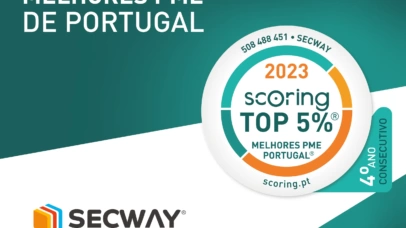 Certificação Scoring Top 5% MELHORES PME DE PORTUGAL 2023